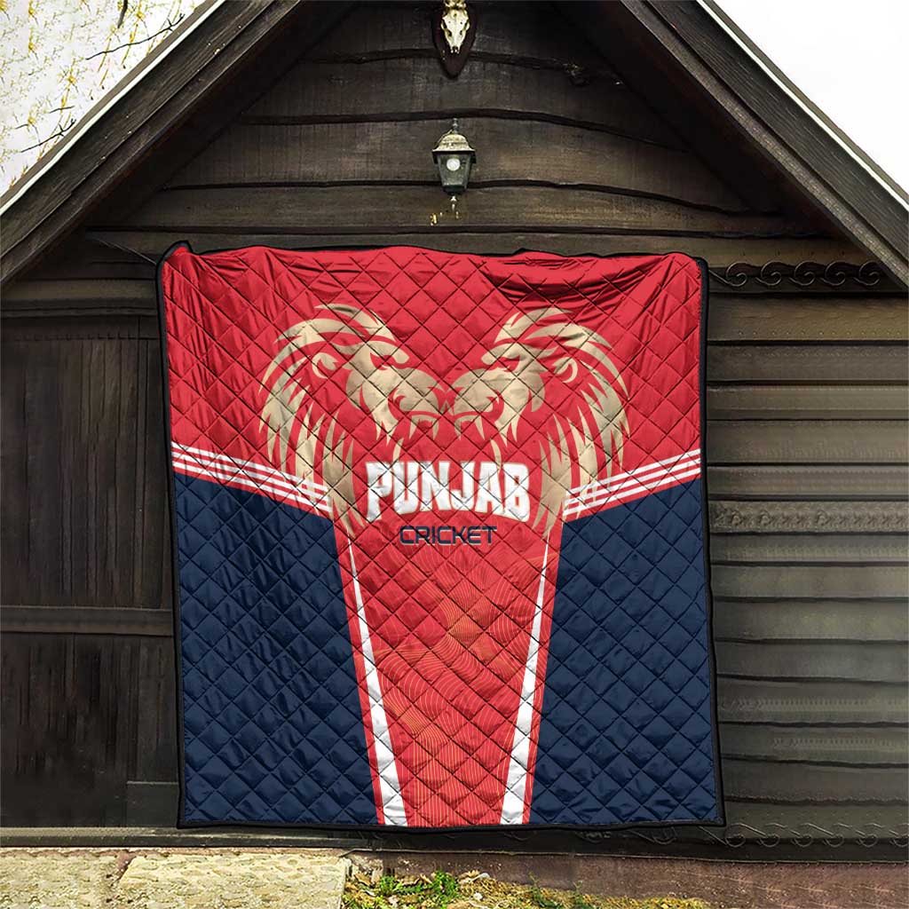 Punjab 2025 Cricket Lion Kings Quilt Jazba Hai Punjabi
