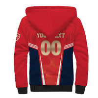 Custom Punjab 2025 Cricket Lion Kings Sherpa Hoodie Jazba Hai Punjabi