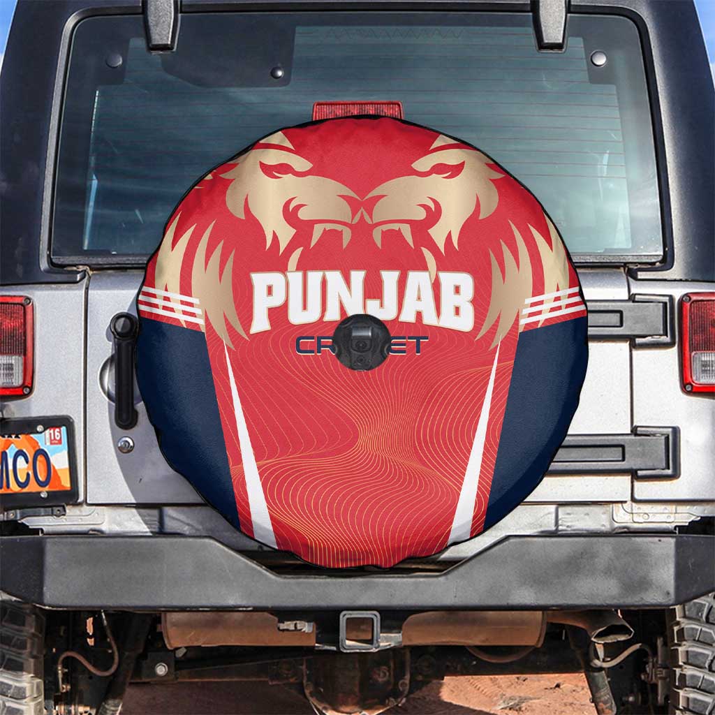 Punjab 2025 Cricket Lion Kings Spare Tire Cover Jazba Hai Punjabi