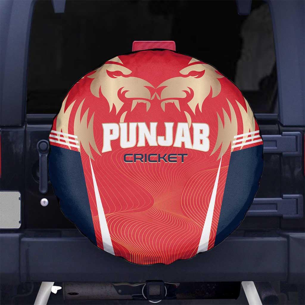 Punjab 2025 Cricket Lion Kings Spare Tire Cover Jazba Hai Punjabi