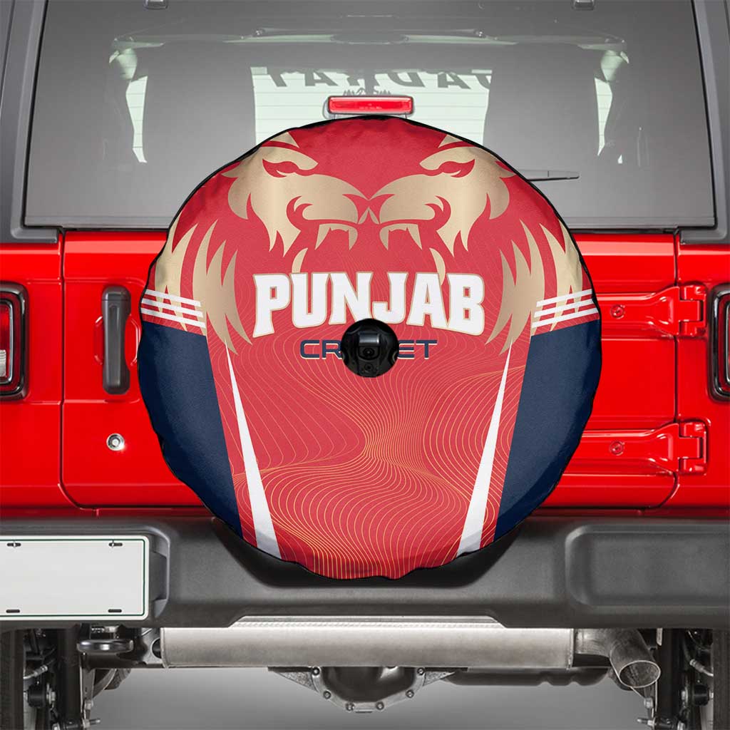 Punjab 2025 Cricket Lion Kings Spare Tire Cover Jazba Hai Punjabi