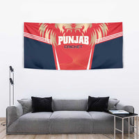 Punjab 2025 Cricket Lion Kings Tapestry Jazba Hai Punjabi