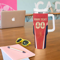 Custom Punjab 2025 Cricket Lion Kings Tumbler With Handle Jazba Hai Punjabi