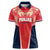 Custom Punjab 2025 Cricket Lion Kings Women Polo Shirt Jazba Hai Punjabi