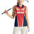 Custom Punjab 2025 Cricket Lion Kings Women Sleeveless Polo Shirt Jazba Hai Punjabi