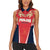 Custom Punjab 2025 Cricket Lion Kings Women Sleeveless Polo Shirt Jazba Hai Punjabi