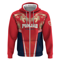 Custom Punjab 2025 Cricket Lion Kings Zip Hoodie Jazba Hai Punjabi