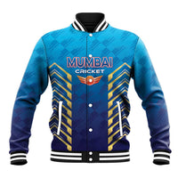 Custom Mumbai 2025 Cricket Indians Baseball Jacket Aali Re Play Like Mumbai