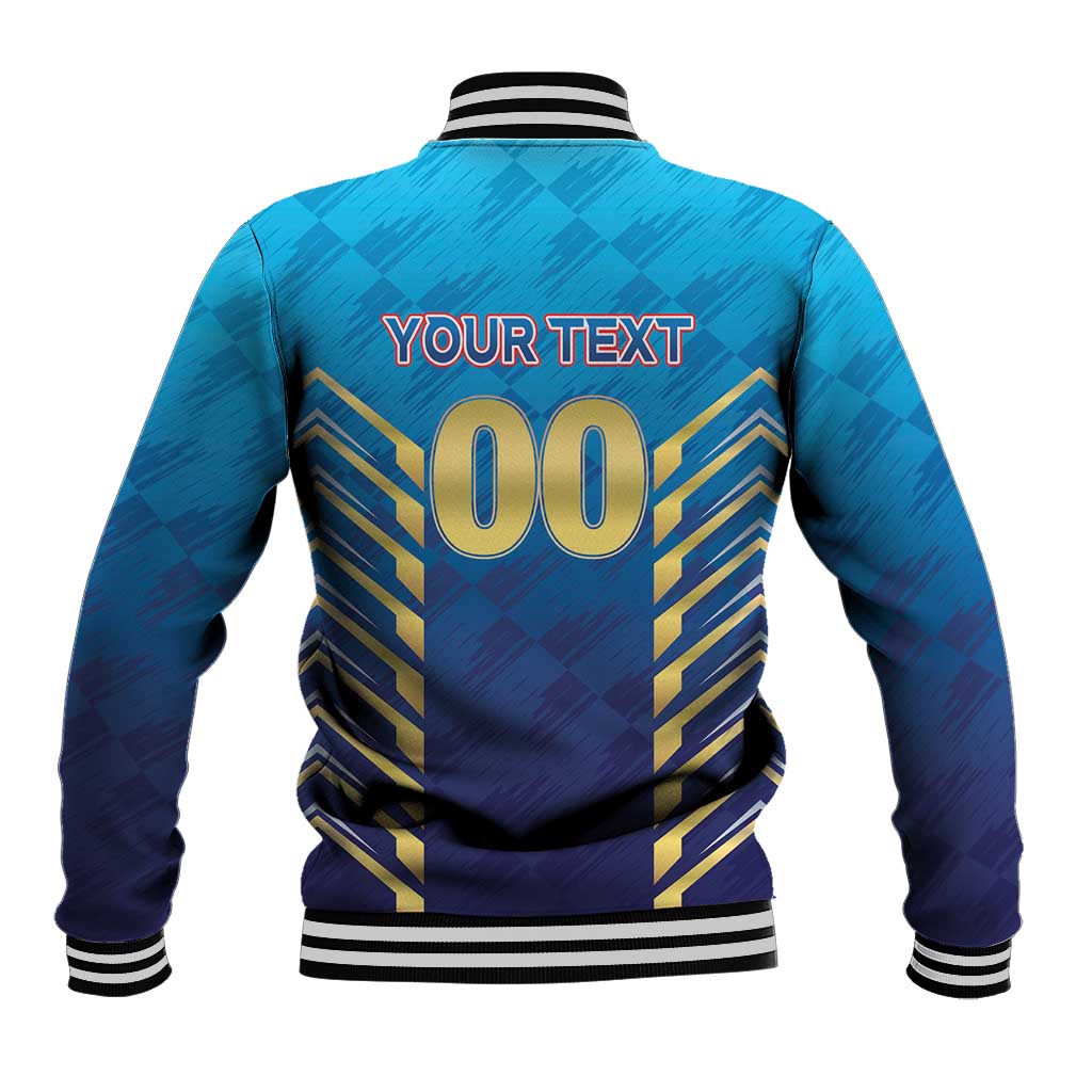 Custom Mumbai 2025 Cricket Indians Baseball Jacket Aali Re Play Like Mumbai