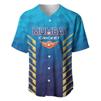 Custom Mumbai 2025 Cricket Indians Baseball Jersey Aali Re Play Like Mumbai