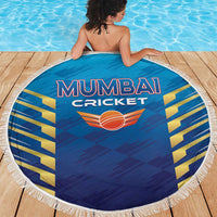Mumbai 2025 Cricket Indians Beach Blanket Aali Re Play Like Mumbai