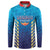 Custom Mumbai 2025 Cricket Indians Button Sweatshirt Aali Re Play Like Mumbai