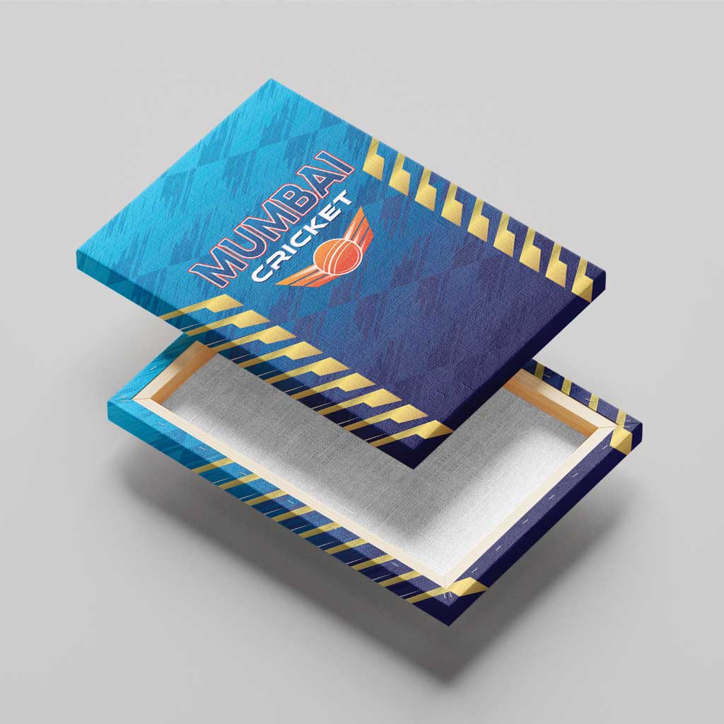 Mumbai 2025 Cricket Indians Canvas Wall Art Aali Re Play Like Mumbai