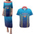 Custom Mumbai 2025 Cricket Indians Couples Matching Puletasi and Hawaiian Shirt Aali Re Play Like Mumbai