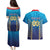 Custom Mumbai 2025 Cricket Indians Couples Matching Puletasi and Hawaiian Shirt Aali Re Play Like Mumbai
