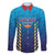 Custom Mumbai 2025 Cricket Indians Family Matching Long Sleeve Bodycon Dress and Hawaiian Shirt Aali Re Play Like Mumbai