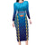 Custom Mumbai 2025 Cricket Indians Family Matching Long Sleeve Bodycon Dress and Hawaiian Shirt Aali Re Play Like Mumbai
