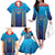 Custom Mumbai 2025 Cricket Indians Family Matching Off The Shoulder Long Sleeve Dress and Hawaiian Shirt Aali Re Play Like Mumbai