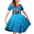 Custom Mumbai 2025 Cricket Indians Family Matching Off Shoulder Short Dress and Hawaiian Shirt Aali Re Play Like Mumbai