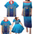 Custom Mumbai 2025 Cricket Indians Family Matching Puletasi and Hawaiian Shirt Aali Re Play Like Mumbai
