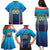 Custom Mumbai 2025 Cricket Indians Family Matching Puletasi and Hawaiian Shirt Aali Re Play Like Mumbai