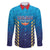 Custom Mumbai 2025 Cricket Indians Family Matching Puletasi and Hawaiian Shirt Aali Re Play Like Mumbai