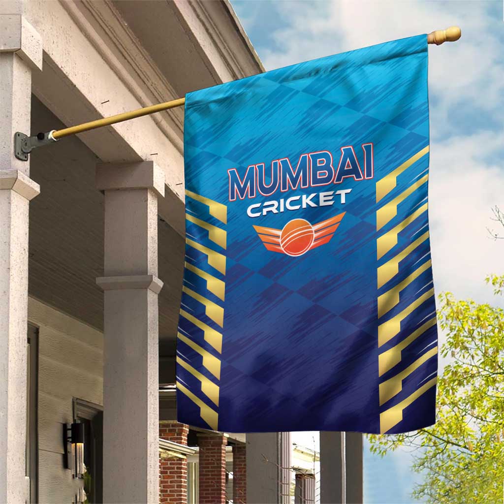 Mumbai 2025 Cricket Indians Garden Flag Aali Re Play Like Mumbai
