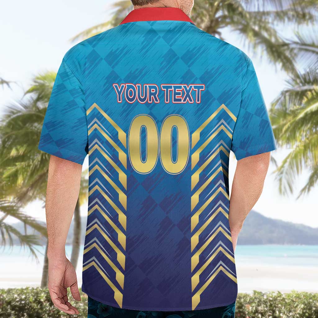 Custom Mumbai 2025 Cricket Indians Hawaiian Shirt Aali Re Play Like Mumbai