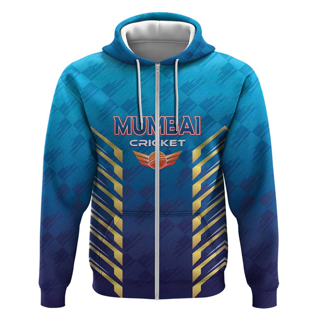 Custom Mumbai 2025 Cricket Indians Hoodie Aali Re Play Like Mumbai
