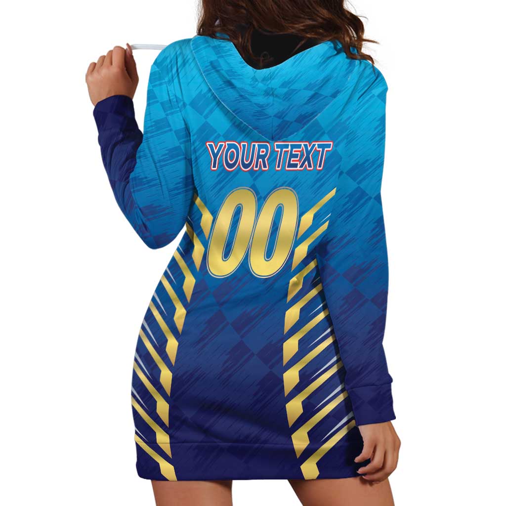 Custom Mumbai 2025 Cricket Indians Hoodie Dress Aali Re Play Like Mumbai