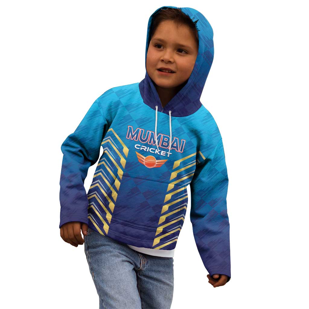 Custom Mumbai 2025 Cricket Indians Kid Hoodie Aali Re Play Like Mumbai
