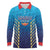 Custom Mumbai 2025 Cricket Indians Long Sleeve Polo Shirt Aali Re Play Like Mumbai