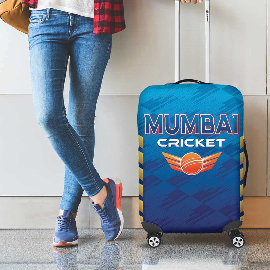 Mumbai 2025 Cricket Indians Luggage Cover Aali Re Play Like Mumbai