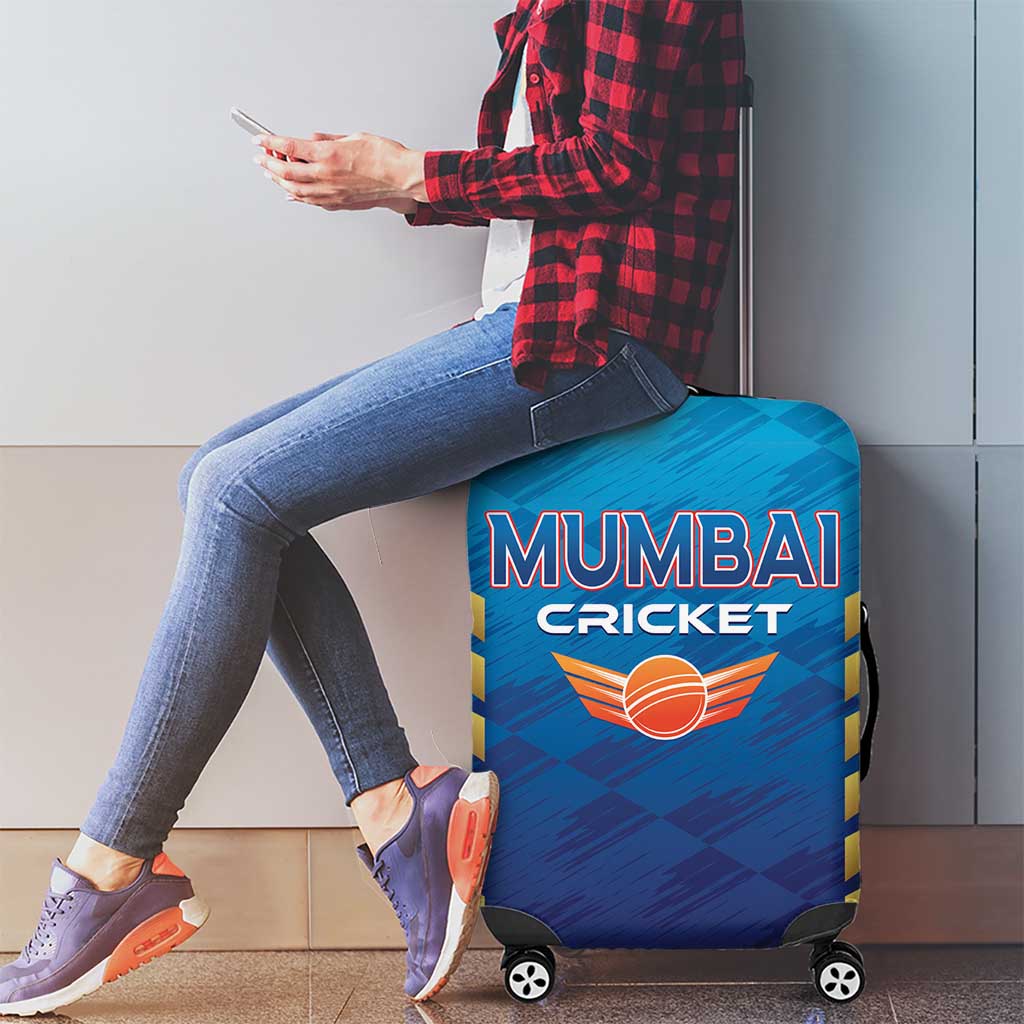 Mumbai 2025 Cricket Indians Luggage Cover Aali Re Play Like Mumbai