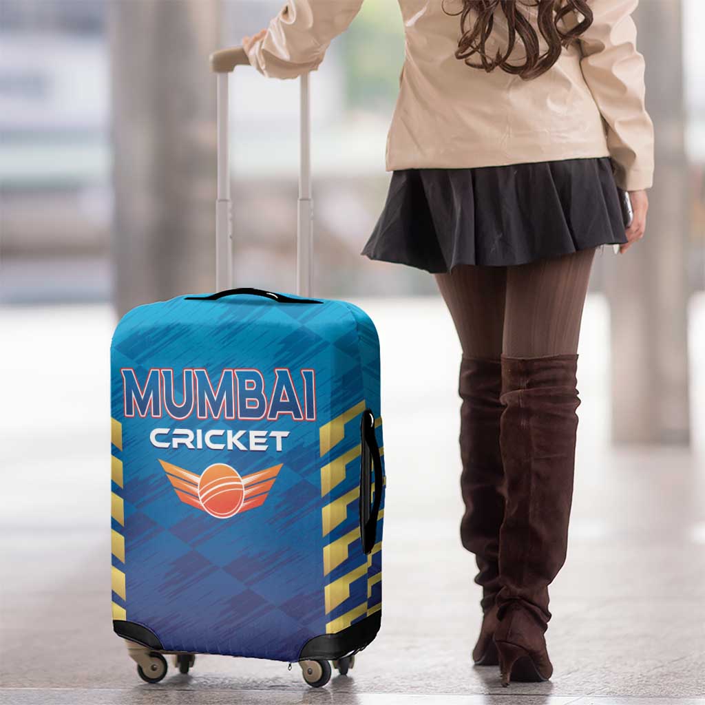 Mumbai 2025 Cricket Indians Luggage Cover Aali Re Play Like Mumbai