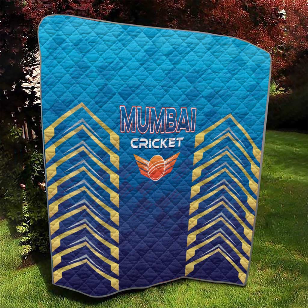 Mumbai 2025 Cricket Indians Quilt Aali Re Play Like Mumbai