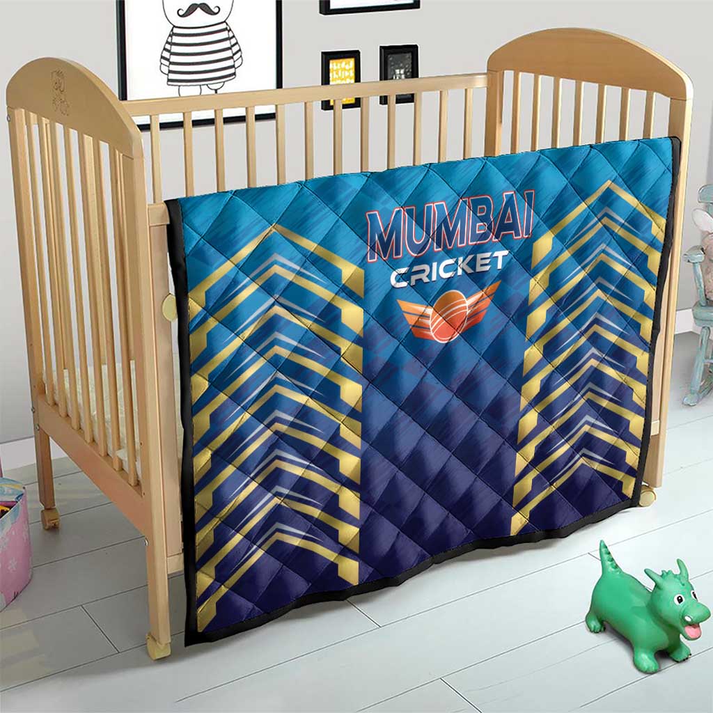 Mumbai 2025 Cricket Indians Quilt Aali Re Play Like Mumbai