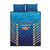 Mumbai 2025 Cricket Indians Quilt Bed Set Aali Re Play Like Mumbai