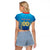 Custom Mumbai 2025 Cricket Indians Raglan Cropped T Shirt Aali Re Play Like Mumbai