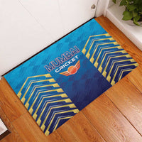 Mumbai 2025 Cricket Indians Rubber Doormat Aali Re Play Like Mumbai