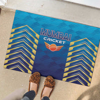Mumbai 2025 Cricket Indians Rubber Doormat Aali Re Play Like Mumbai