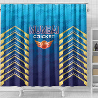 Mumbai 2025 Cricket Indians Shower Curtain Aali Re Play Like Mumbai