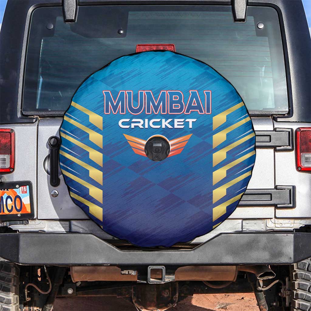 Mumbai 2025 Cricket Indians Spare Tire Cover Aali Re Play Like Mumbai