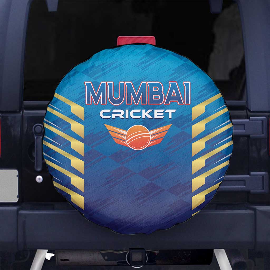 Mumbai 2025 Cricket Indians Spare Tire Cover Aali Re Play Like Mumbai