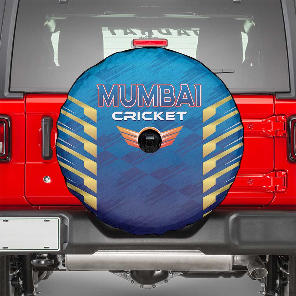 Mumbai 2025 Cricket Indians Spare Tire Cover Aali Re Play Like Mumbai