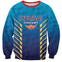 Custom Mumbai 2025 Cricket Indians Sweatshirt Aali Re Play Like Mumbai