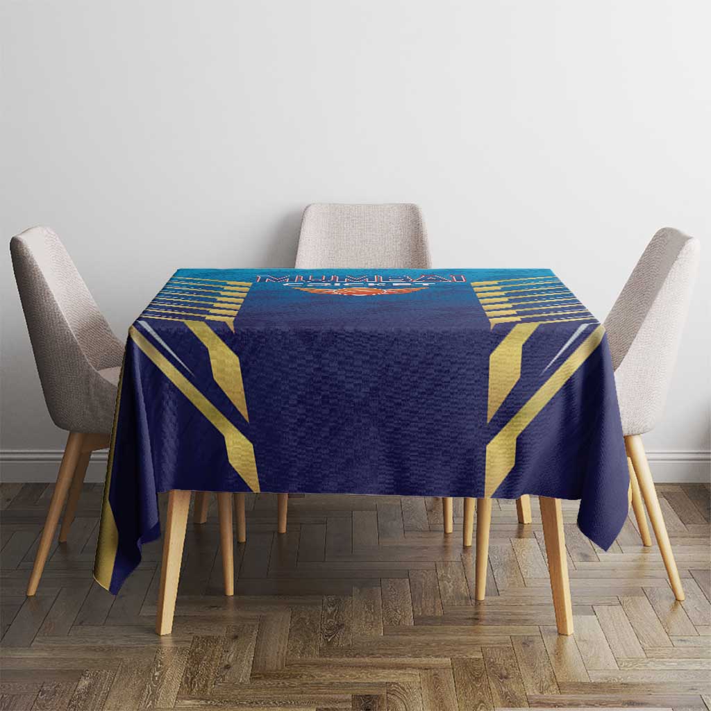 Mumbai 2025 Cricket Indians Tablecloth Aali Re Play Like Mumbai