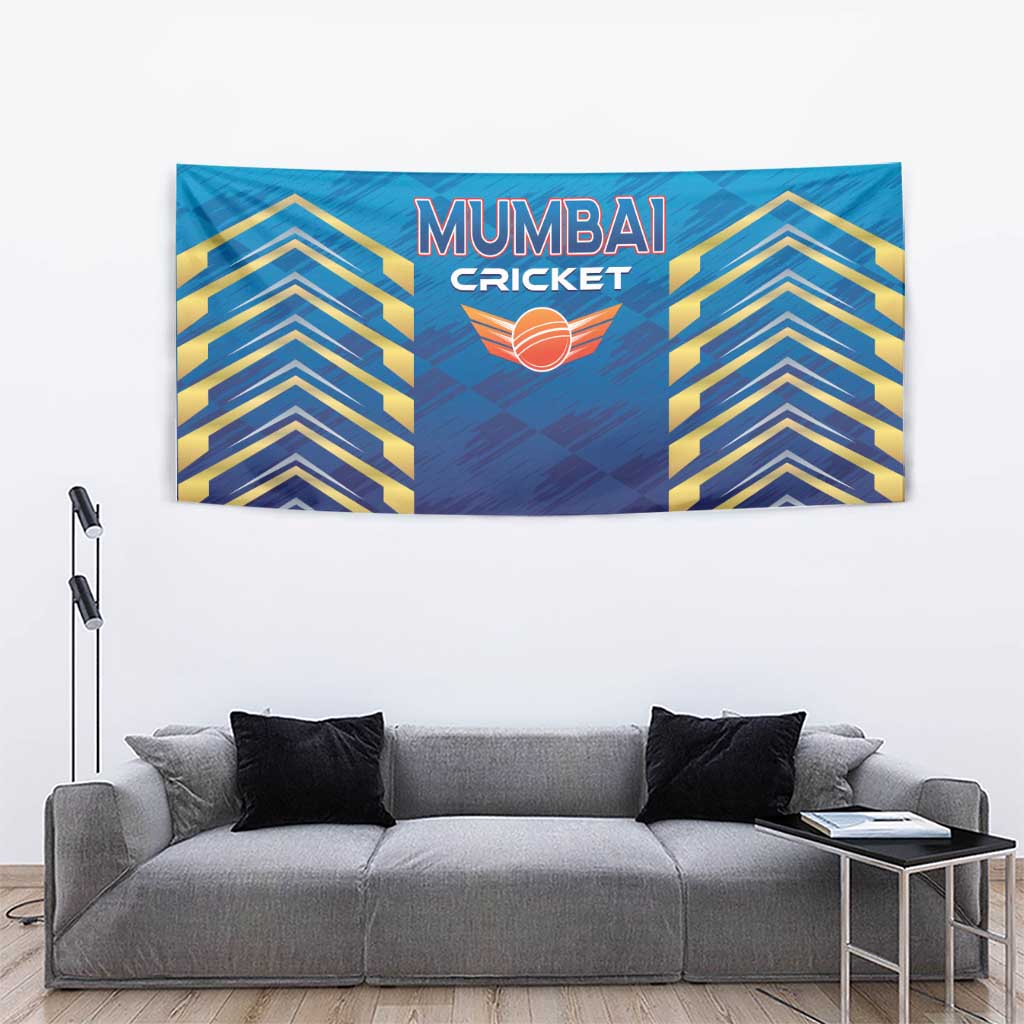 Mumbai 2025 Cricket Indians Tapestry Aali Re Play Like Mumbai