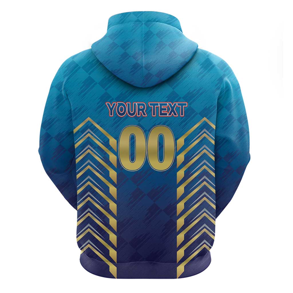 Custom Mumbai 2025 Cricket Indians Zip Hoodie Aali Re Play Like Mumbai
