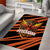 Hyderabad 2025 Cricket Sunrisers Area Rug Orange Army Play With Fire